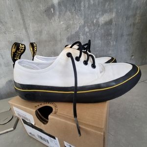 White Canvas Dr. Martens Size 39
